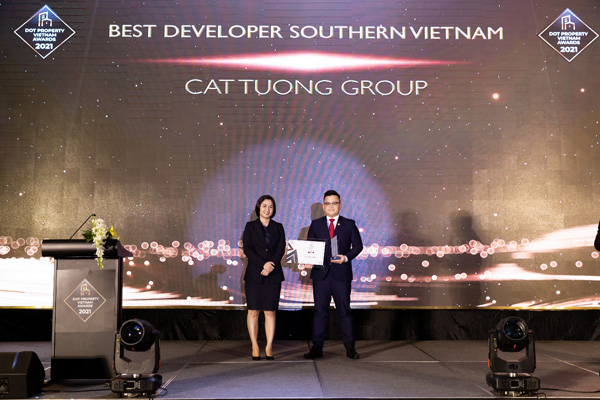 “Best Developer Southern Vietnam” xướng danh Cát Tường Group tại Dot Property Vietnam Awards 2021